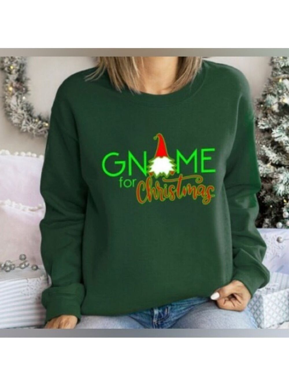 S20. Gnome For The Holidays Christmas Sweater